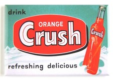 Insegna Arancione Crush Soda MAGNETE FRIGO Pubblicità