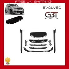BMW X5 2013-18 BODYKIT FRONTLIPPE HECKDIFFUSOR SEITENSCHWELLER SPOILER GLANZ SCHWARZ