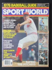 1978 Sport World Magazine Tom Seaver HOF Reds on Cover NO LABEL 184658