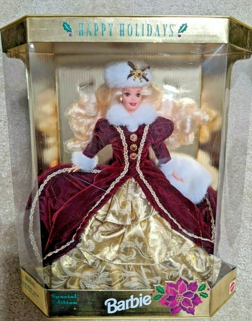 Mattel 15646 Barbie Happy Holidays 1996 Special Edition for sale online
