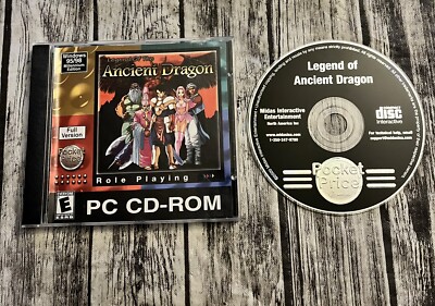 Legend Of The Ancient Dragon Midas Pocket Price Games - Rare Role Playing RPG