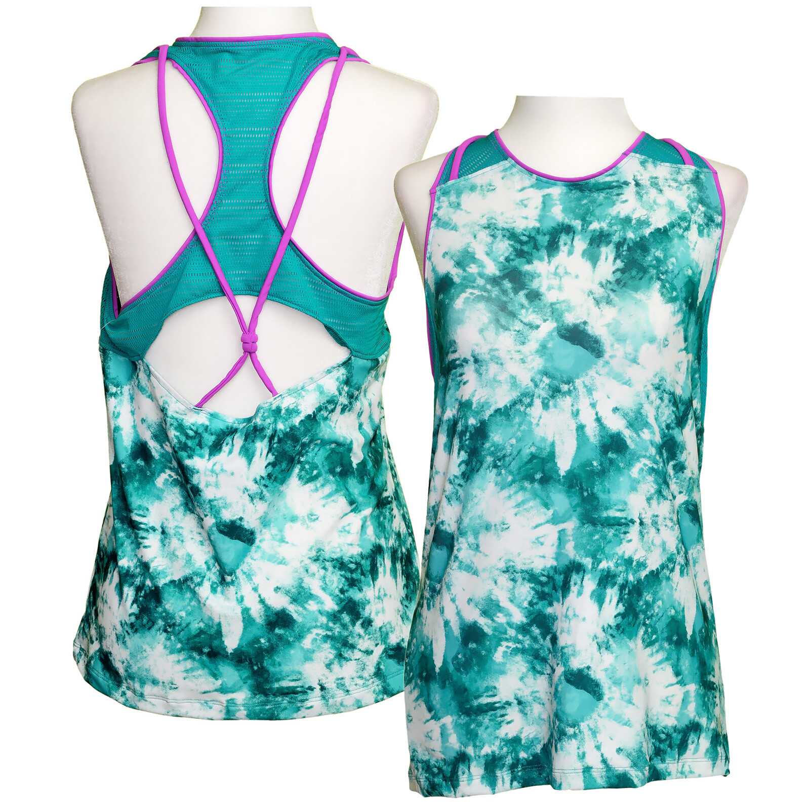 Женская теннисная рубашка PRINCE Racerback из сетчатой ткани без рукавов зеленый ВЫБЕРИТЕ РАЗМЕР 1790₽