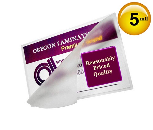 500/pack 5 Mil 4x6 Photo 4-1/4 x 6-1/4 Hot Laminating Pouches Clear Glossy - Picture 3 of 7