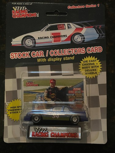 Juego de 6 autos Racing Champions NASCAR 1989 con fondo plano (escala 1:64) raro - Imagen 5 de 8