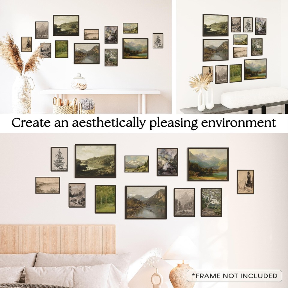 97 Decor Vintage Wall Decor Rustic Wall Art Rustic Gallery Wall Print