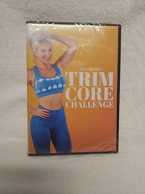 Yoga Burn Trim Core Challenge Premium Package DVD New Sealed 4 Disc Set Yogaburn