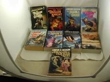 Gordon R Dickson Dragon Knight Series 9 Books Classic Fantasy
