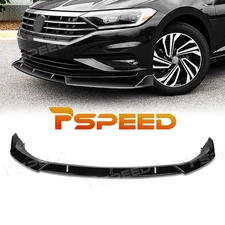 For 2016-2024 Chevrolet Camaro 1LE-Style Glossy Black Front Bumper Spoiler Lip
