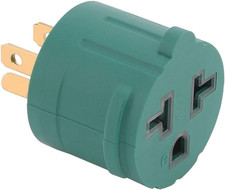 Nema 15 Amp to 20 Amp Plug Adapter Listed NEMA 5-15P to 5-15/20R 6-15/20R 15 Am