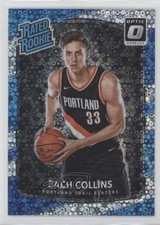 2017 Donruss Optic Rated Fast Break Holo Prizm Zach Collins #191 Rookie RC 07qr