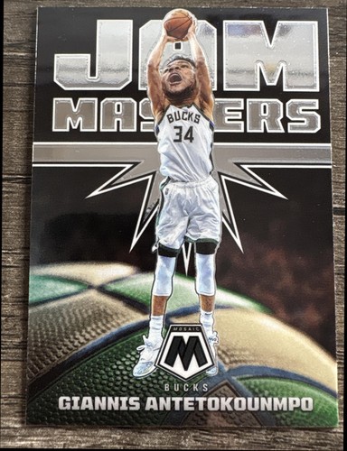 2021-22 Panini Mosaic Giannis Antetokounmpo #6 Jam Masters Bucks