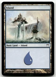 Island (293) Champions of Kamigawa MTG