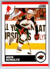2010-11 Panini Score Glossy #257 Nick Schultz Minnesota Wild