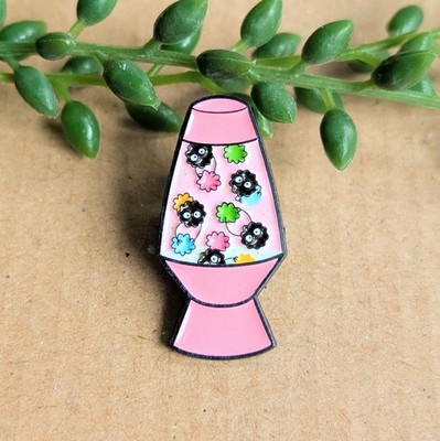 Soot Sprite Spirited Away Emaille Pin Anstecker - Lavalampe Studio Ghibli Metall Pin