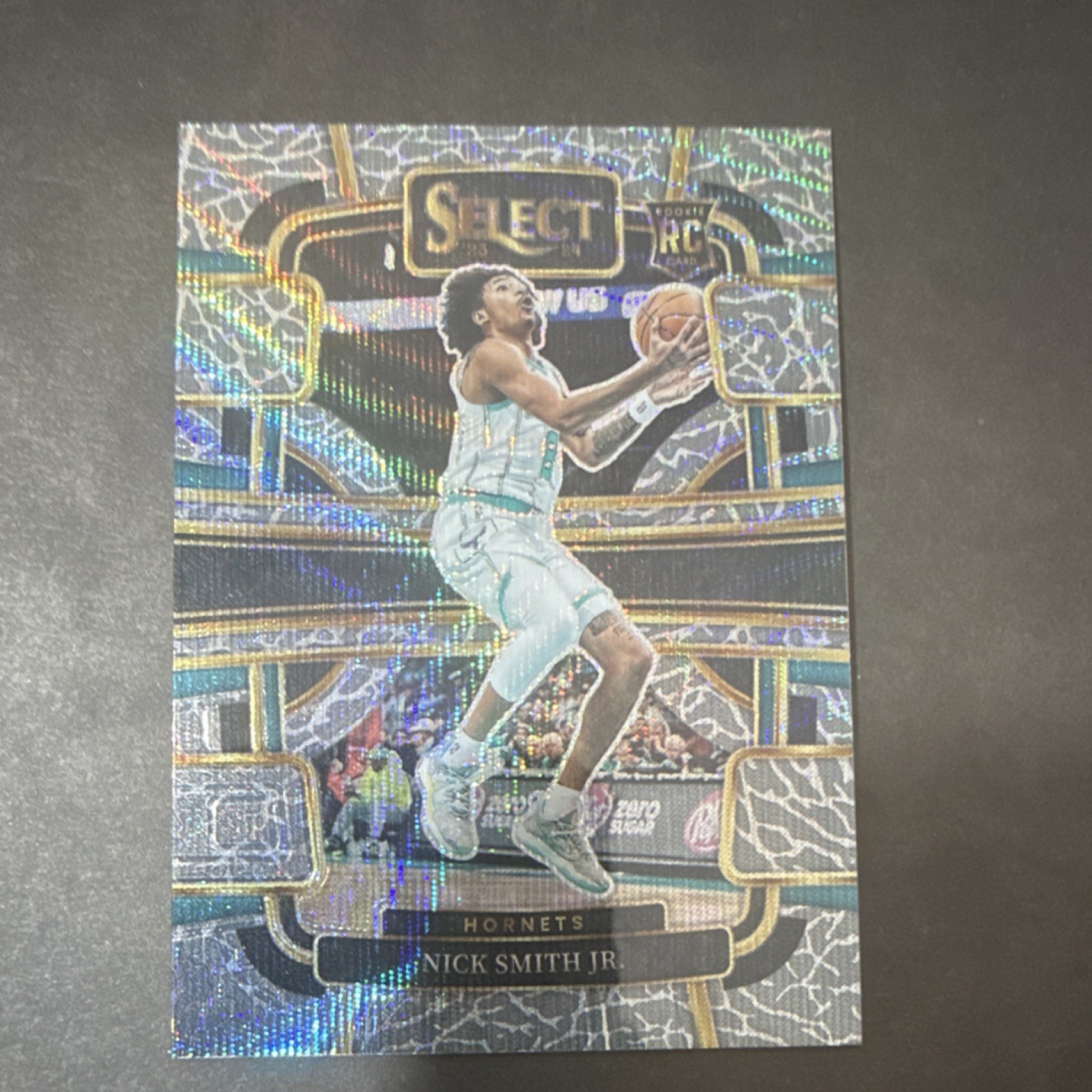 2023-24 Panini Select Nick Smith Jr. Rookie Prizm Concourse Elephant