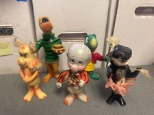 D1 Lot of 5 SCARCE POGO Walt Kelly figures 1968