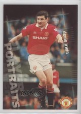 1997 Futera Manchester United Portraits Denis Irwin #75 13px