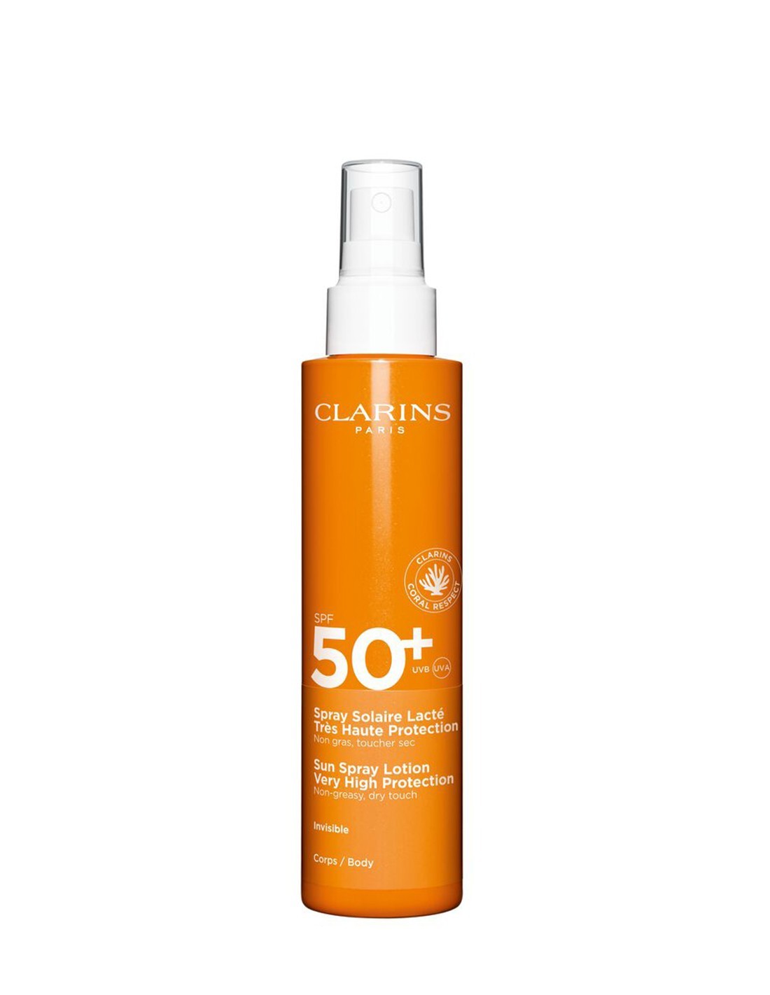 Clarins Sun Spray Lotion Very High Protection Spf50+ Body 150ml - Immagine 3