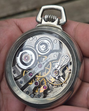 Howard Series 0 Pocket Watch Rare pendant set model 16S 23J
