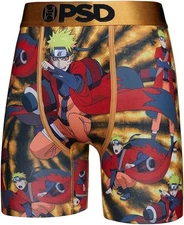 PSD Men's Naruto Multiply Boxer Shorts (X-Large)