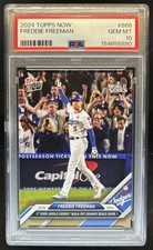 2024 Topps Now Freddie Freeman #866 Dodgers PSA 10 GEM MINT (80)