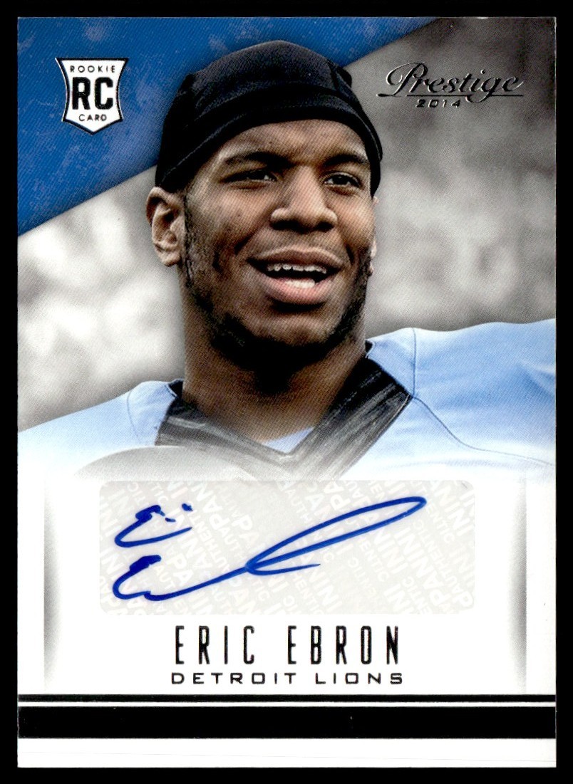 2014 Panini Prestige Rookie Auto Eric Ebron #236