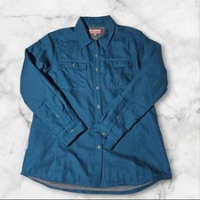 Simms Flannel Thermal Lined Fishing Shirt Button Up XL Primaloft Insulated L/S