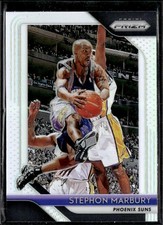 2018 Panini Prizm Silver #265 Stephon Marbury(F)  Phoenix Suns