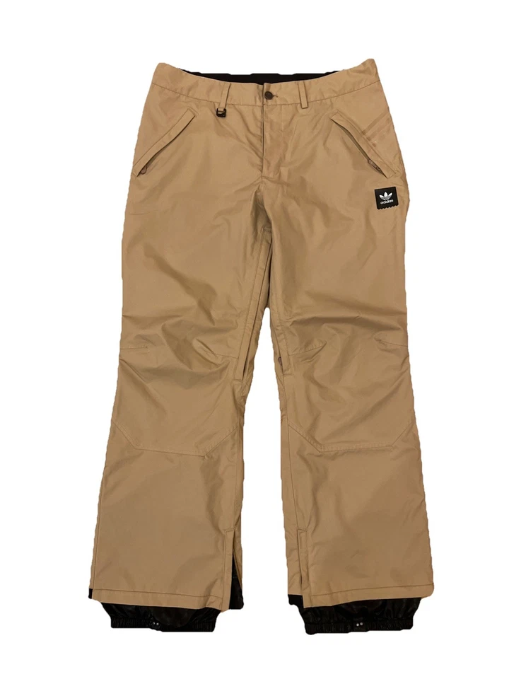 Adidas Tech Men's Snowboard Pants Beige & Black Size XL EUC - Image 2 of 4