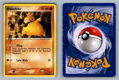Makuhita #57/109 Ruby & Sapphire Pokemon Card - MP