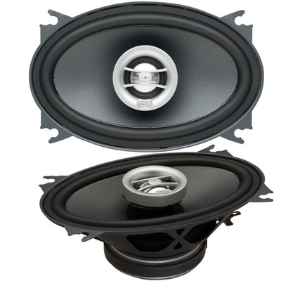 PowerBass OE-462 - 4x6'' Coaxial Speakers 2-Ohm - Pair - Used, Open Box