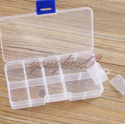 1PCS 10 Grid slot Adjustable Box Storage Container NEW #za