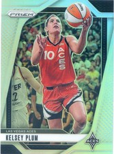 2024 Panini Prizm WNBA KELSEY PLUM #77 SILVER PRIZM ACES SPARKS
