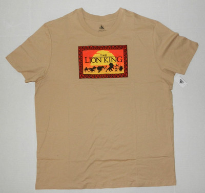 Disney The Lion King Tan T-Shirt New