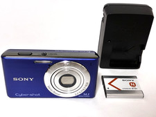 Sony Cyber-shot DSC-W530 Digital Camera Blue From Japan in Excellent Condition