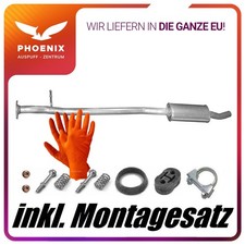 ✅für Nissan Qashqai 2.0 4x2 4x4 (ab 2006) Auspuff Mittelschalldämpfer 20100BR20A