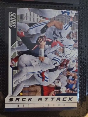 2023 Score - Sack Attack Red #5 Matt Judon
