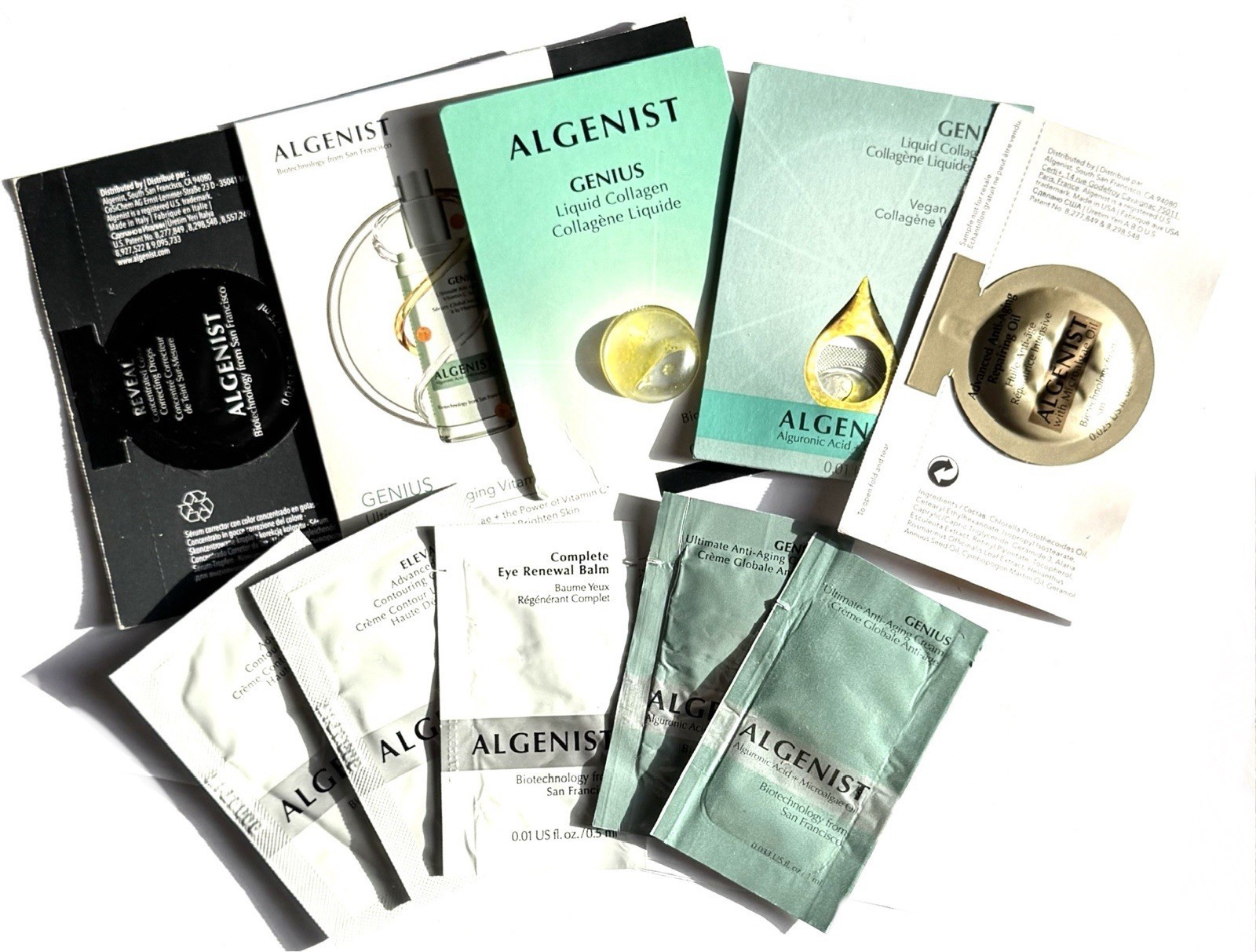 Algenist Serum Cream Face Care Travel Set