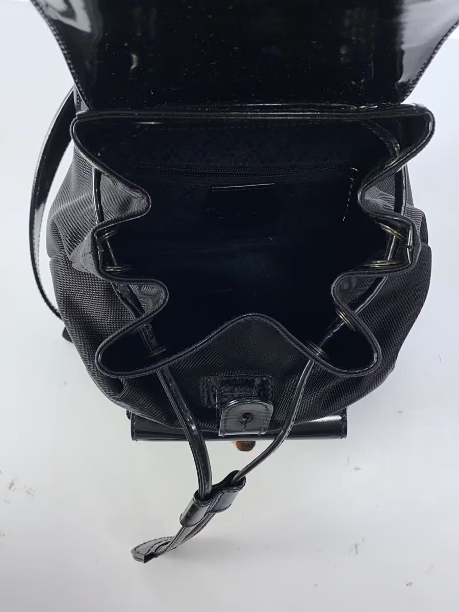 GUCCI Backpack Nylon BLK Solid - image 6