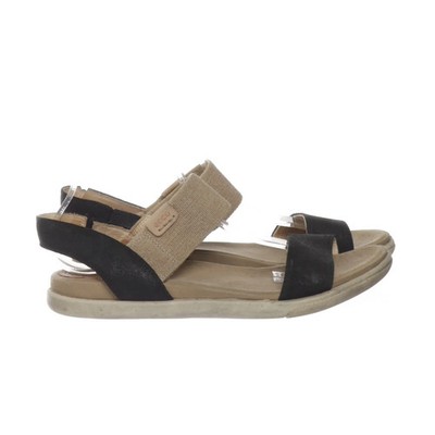 Ecco, Sandalen, Größe: 39, Schwarz/Beige, Damen #ffH