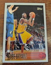 1996-97 Topps #138 Kobe Bryant Los Angeles Lakers RC Rookie HOF