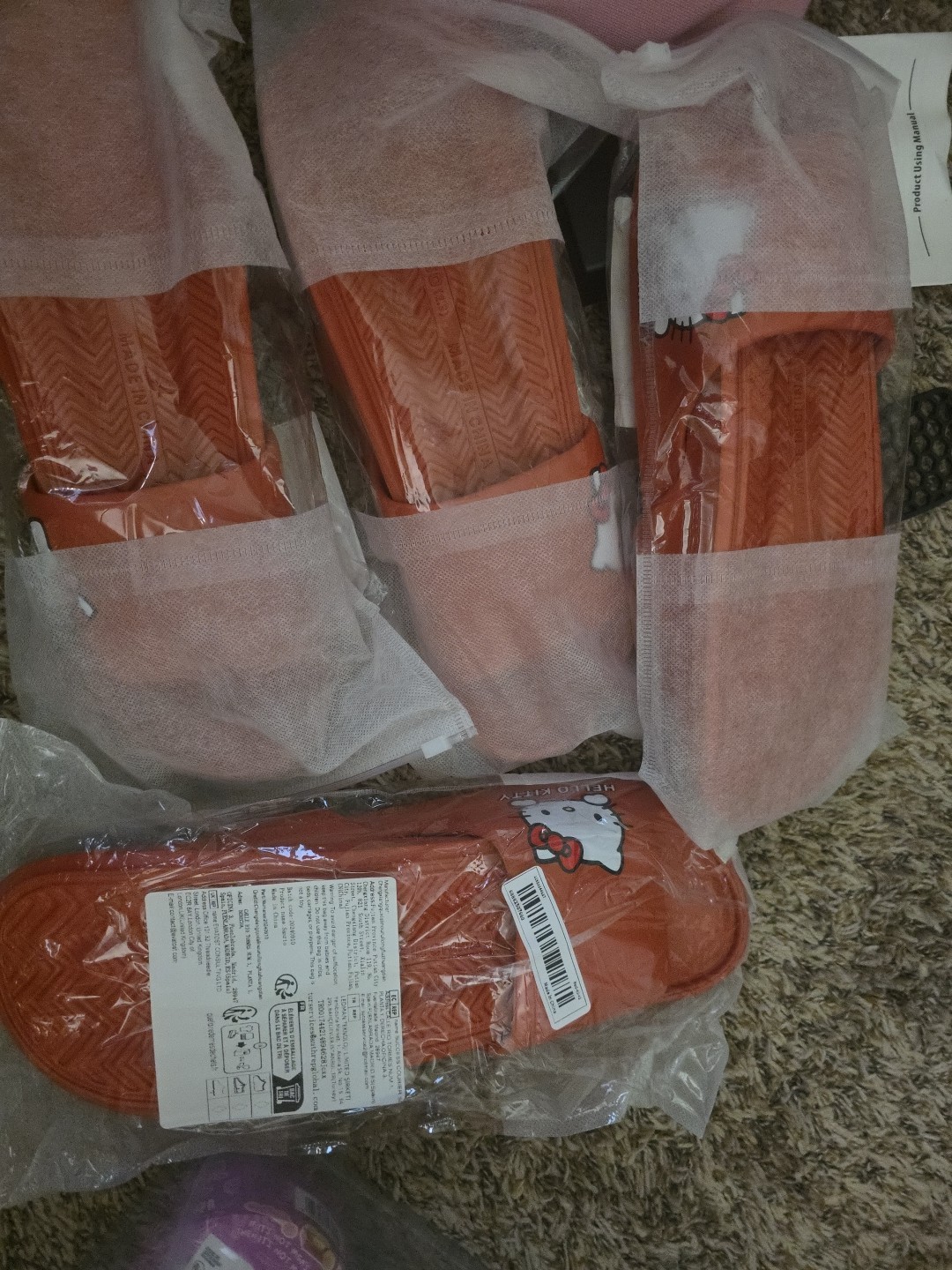 SAOLA Pantofole donna Hello Kitty EVA Sandali estivi suola spessa con soletta morbida e