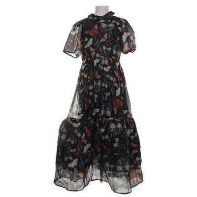 Disturbia, Maxikleid, Größe: 42, Schwarz/Mehrfarbig #Mqv