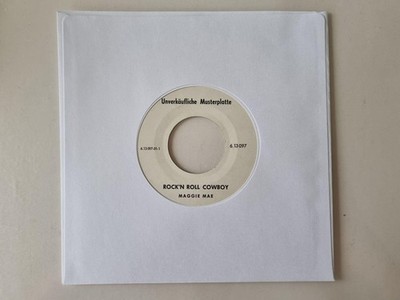 Maggie Mae - Rock 'n' Roll Cowboy 7'' Vinyl Germany PROMO