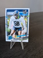 2023 Donruss Football Rated Rookie RC Derick Hall #388 Seahawks