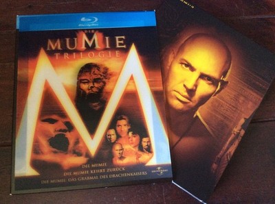Die Mumie 1 2 3 - Trilogie [3  BLU RAY] kehrt zurück Grabmal Drachenkaiser Sp Ed