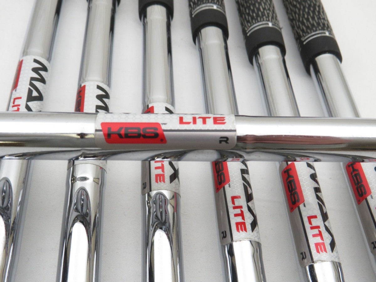 Used Taylormade P-770 Iron set 4-PW KBS Max Lite Regular Flex