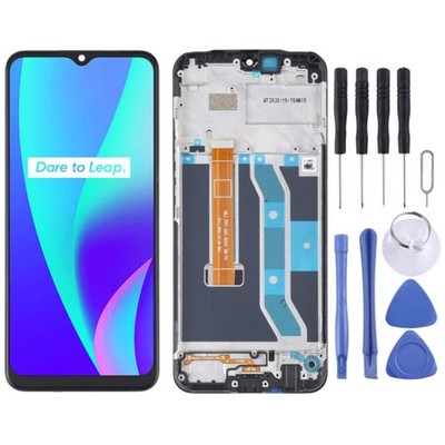 Original LCD Screen and Digitizer Assembly with Frame for OPPO Realme C15