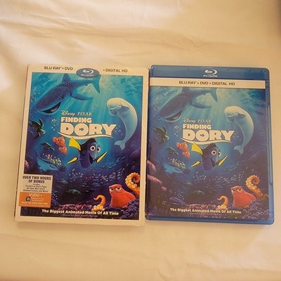 Finding Dory Blu-ray 2016 Disney Pixar Bonus Features Digital HD