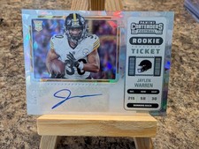 2022 Panini Contenders - Rookie Ticket Jaylen Warren #286 Cracked Ice Ticket /22